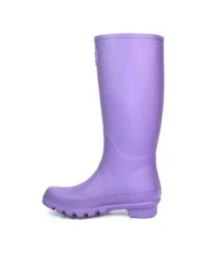 Lunar - Bottes De Pluie LARGO - Femme (Violet) - UTGS215 -Regatta Hiver Magasin D2E63D3430B3EAC3BA17C34E197651A9CA349AB50ACBD4402D27F6D6C30E5405