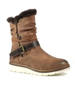 Lunar - Bottes D'hiver SIERRA - Femme (Marron) - UTGS428