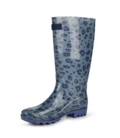 Regatta - Bottes De Pluie WENLOCK - Femme (Gris Clair Pâle / Bleu Ardoise) - UTRG8235 -Regatta Hiver Magasin DB540CD5D97AE29E6FDB97A76B5ACAC39F4082DD2F37B36ACFC1A29C51307E79