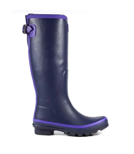 Laurence Llewelyn-Bowen - Bottes De Pluie PANACHE - Femme (Bleu) - UTGS288 3 Laurence Llewelyn-Bowen - Bottes De Pluie PANACHE - Femme (Bleu) - UTGS288 – Image 3