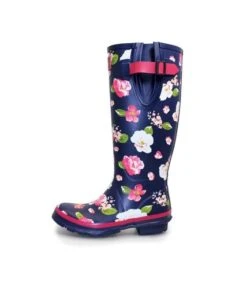 Lunar - Bottes De Pluie - Femme (Bleu / Blanc / Rose) - UTGS220 -Regatta Hiver Magasin E287DF317CD4586CCA5FEB51E10E3B7D2B0010AC485878858FC5B84AE747A7EA
