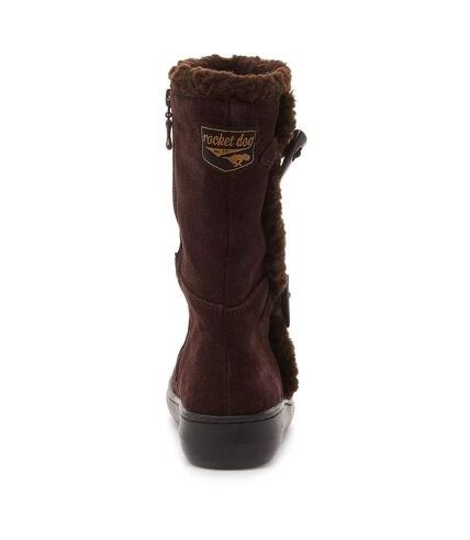 Rocket Dog - Bottes SLOPE - Femme (Marron Foncé) - UTFS6571 2 Rocket Dog - Bottes SLOPE - Femme (Marron Foncé) - UTFS6571 – Image 2