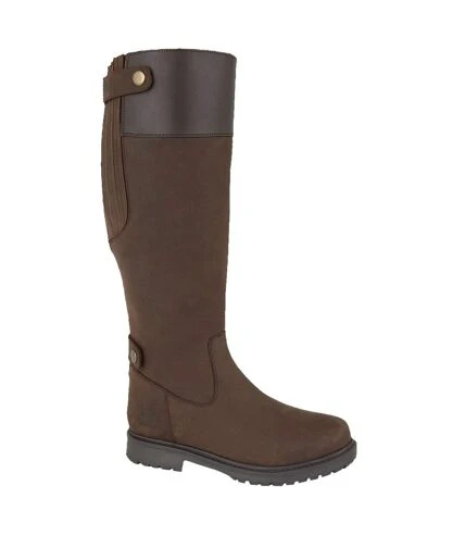 Woodland - Bottes De Campagne HARPER - Femme (Marron Foncé) - UTDF1813 1 Woodland - Bottes De Campagne HARPER - Femme (Marron Foncé) - UTDF1813