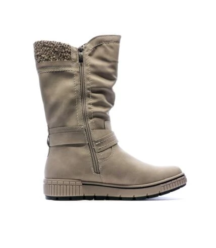 Bottes Grise Clair Femme Relife Jolibot 2 Bottes Grise Clair Femme Relife Jolibot – Image 2