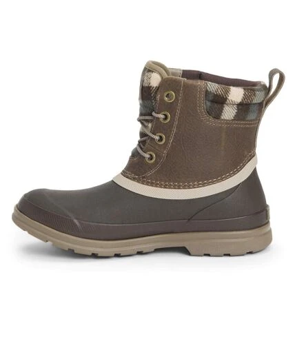 Muck Boots - Bottes De Pluie ORIGINALS DUCK LACE - Femme (Marron Clair / Marron) - UTFS8658 4 Muck Boots - Bottes De Pluie ORIGINALS DUCK LACE - Femme (Marron Clair / Marron) - UTFS8658 – Image 4
