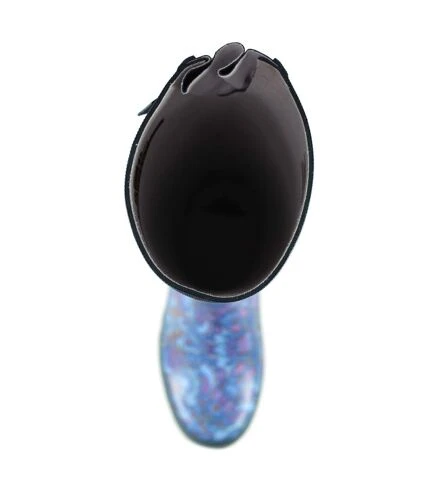 Laurence Llewelyn-Bowen - Bottes De Pluie PERICOLOSO - Femme (Bleu) - UTGS409 4 Laurence Llewelyn-Bowen - Bottes De Pluie PERICOLOSO - Femme (Bleu) - UTGS409 – Image 4