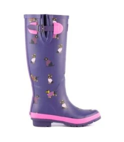 Lazy Dogz - Bottes De Pluie HARPER - Femme (Bleu) - UTGS227 6 Lazy Dogz - Bottes De Pluie HARPER - Femme (Bleu) - UTGS227 -Regatta Hiver Magasin F144FF3190C69FA2F49EF16814B3F307B608E83C02EF74218743FAC55167CDB8