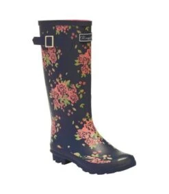 Regatta - Bottes De Pluie FAIRWEATHER - Femme (Anthracite/violet Foncé) - UTRG3770
